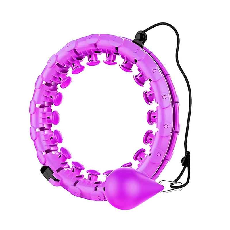 Weighted Fitness Hula Hoop, Detachable